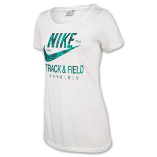 Womens Nike Track and Field Run Honolulu T Shirt