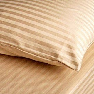 SABRINA Bed Sheet Set 100% Egyptian Cotton Sateen Stripe