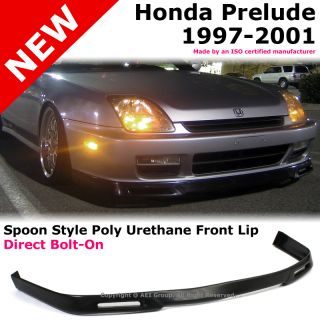 Honda Prelude BB6 97 01 JDM Spoon Style Poly Urethane Front Bumper Lip