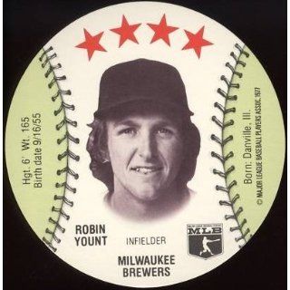 1977 Zipz Discs #69 Robin Yount 