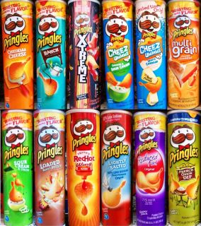 Pringles Super Stack Potato Crisps Chips 25 Flavor Choices