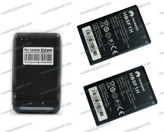  Battery USB Wall Charger for Huawei Honor U8860 Glory 1880mAh