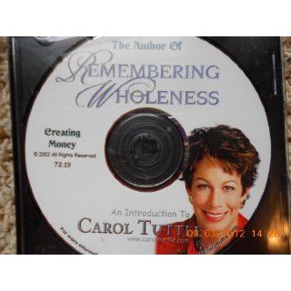 Carol Tuttles CREATING MONEY (Audio CD)(2002