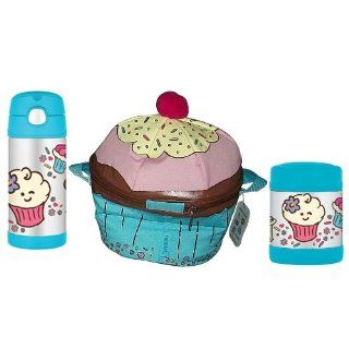 Thermos Cupcake Lunch Bag with Thermos Cupcake Funtainer