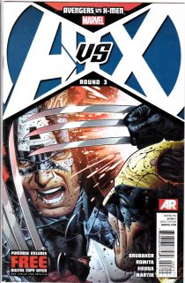 Avengers vs x Men 3 Marvel Comics First Print Cover A