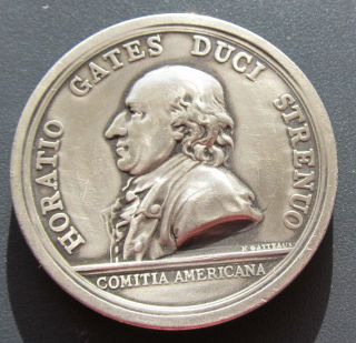 Horatio Gates Comitia Americana Pewter Token