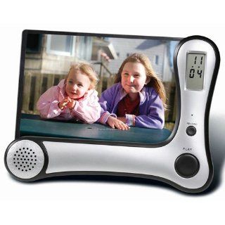 Digital Voice Recording Photo Frame with Built In Clock