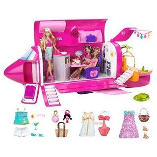 Barbie Dolls & Glam Jet Includes 3 Dolls, Fashions