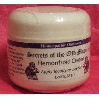 Homeopathic Hemorrhoid Cream (2 oz.) 