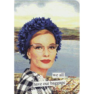 Anne Taintor We All Have Our Baggage Passport Holder