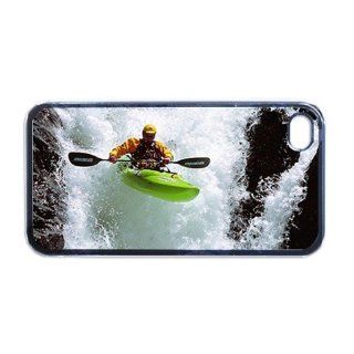 Kayak Kayaker Kayaking Apple RUBBER iPhone 4 or 4s Case