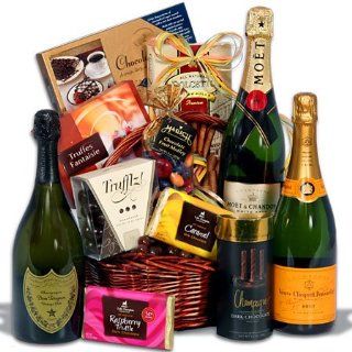Champagne & Truffles Gift Basket Grocery & Gourmet Food