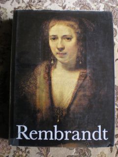 REMBRANDT PAINTINGS, huge art book by Horst Gerson, Reynal & Co. 1968