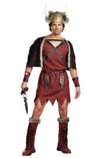 Male Viking Warrior Adult Costume Size 2X Large