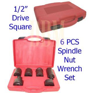PCS 1/2 DR Square Socket Spindle Nut Wrench Set   