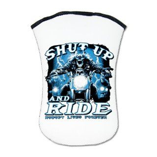 Kindle Sleeve Case (2 Sided) Shut Up And Ride Nobody Lives
