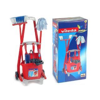 Klein Vileda Cleaning Trolley Toys & Games