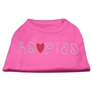 Adopted Rhinestone Shirt Bright Pink L (14) SKU PAS1099214