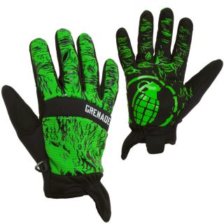 Grenade Gloves Snowboard Ski Mens Lizard CC935 Glove Green Medium
