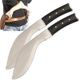 Twin Kukri Knives sheaths & belt (#CH013) 
