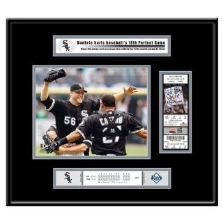 Mark Buehrle Perfect Game Ticket Frame   White Sox Home