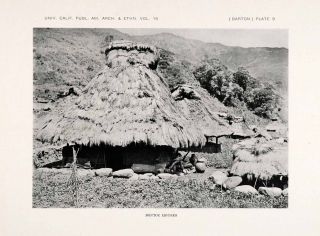  Tribe Thatch Dwelling Ethnic Traditional Luzon Philippines