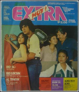 Philippines 1979 Jingle Extra Hot Movie Entertainment Magazine 5