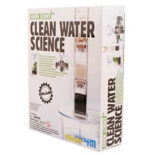 4M Clean Water Filter Science Kit Learn How to Clean Reuse Dirty Sea