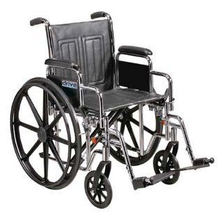 Sentra EC Heavy Duty Dual Axle 20 Wheelchair with Swing