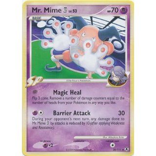 Pokemon Platinum Rising Rivals Single Card Mr. Mime 4 #28