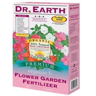 Flower Garden Fertilizer, 4 8 4, 4 Lb Bag Patio, Lawn