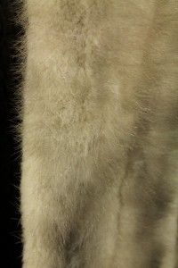 Vintage Genuine Blonde Mink Fur Cape Shawl Jacket Coat Classy One Size