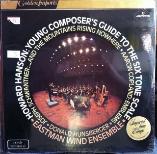 Howard Hanson Young Composers Guide to Six Tone Scale LP SEALED Sri