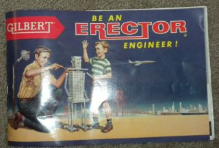 Erector Engineer How to Make Em Book Golden Gate Bridge RARE