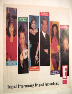 Television Talk Soup Howard Stern etc 1996 Print Ad