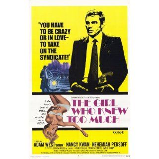 The Girl Who Knew Too Much Movie Poster (11 x 17 Inches