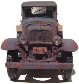 Scale Finetrains Scratch Bashed Built 1934 Ford Plumbing Truck On30