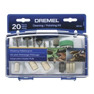 New Dremel Rotary Tool Cleaning & 20 Bits Polishing Kit