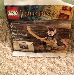 Promotional Lego Lord of The Rings Lego Elrond Minifigure