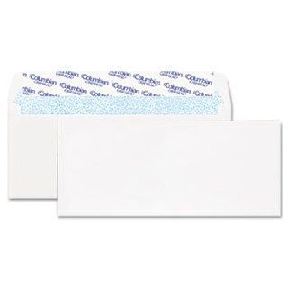Grip Seal Business Envelope, 4 1/8 x 9 1/2, 24 lb, White