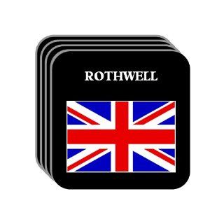 UK, England   ROTHWELL Set of 4 Mini Mousepad Coasters