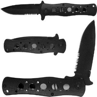 Whetstone 4.5 Inch Black Firm Tactical Pocket Knife Home