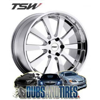 17 Inch 17x8 TSW wheels LONDRINA Chrome wheels rims  