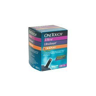 OneTouch Ultra FastDraw Design Test strips 100 ct + FREE