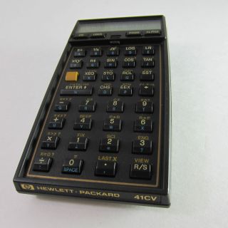 HP 41CV Hewlett Packard Calculator HP 41CV