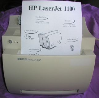 HP LaserJet 1100 Standard Laser Printer 30 Day Guarrantee