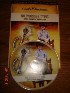 Clinton Anderson No Worries Tying DVD New