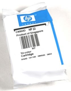 Genuine HP 22 Color Ink C9352A Deskjet F2210 F4140 F380 Officejet 5600