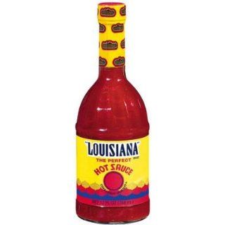 Louisiana Hot Sauce, 12 oz (Pack of 3) Grocery & Gourmet