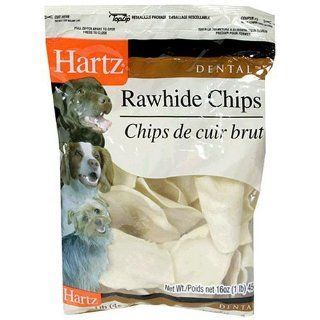 Hartz Rawhide Chips, Dental 1lb: Pet Supplies